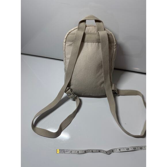 Kipling small backpack purse floral drawstring, 8x10x4, for both girls & women - Picture 5 of 12